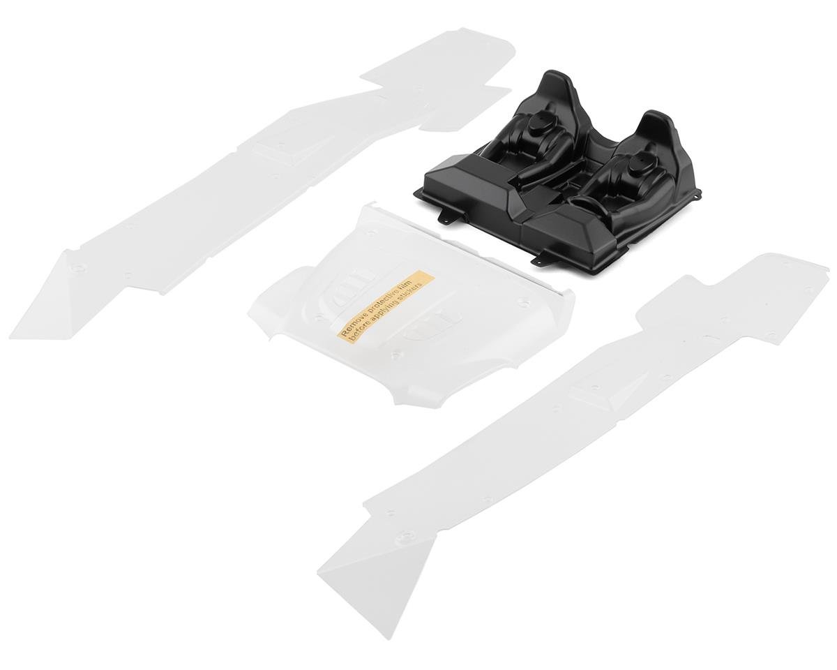Losi Hammer Rey Body/Driver Set (Clear)