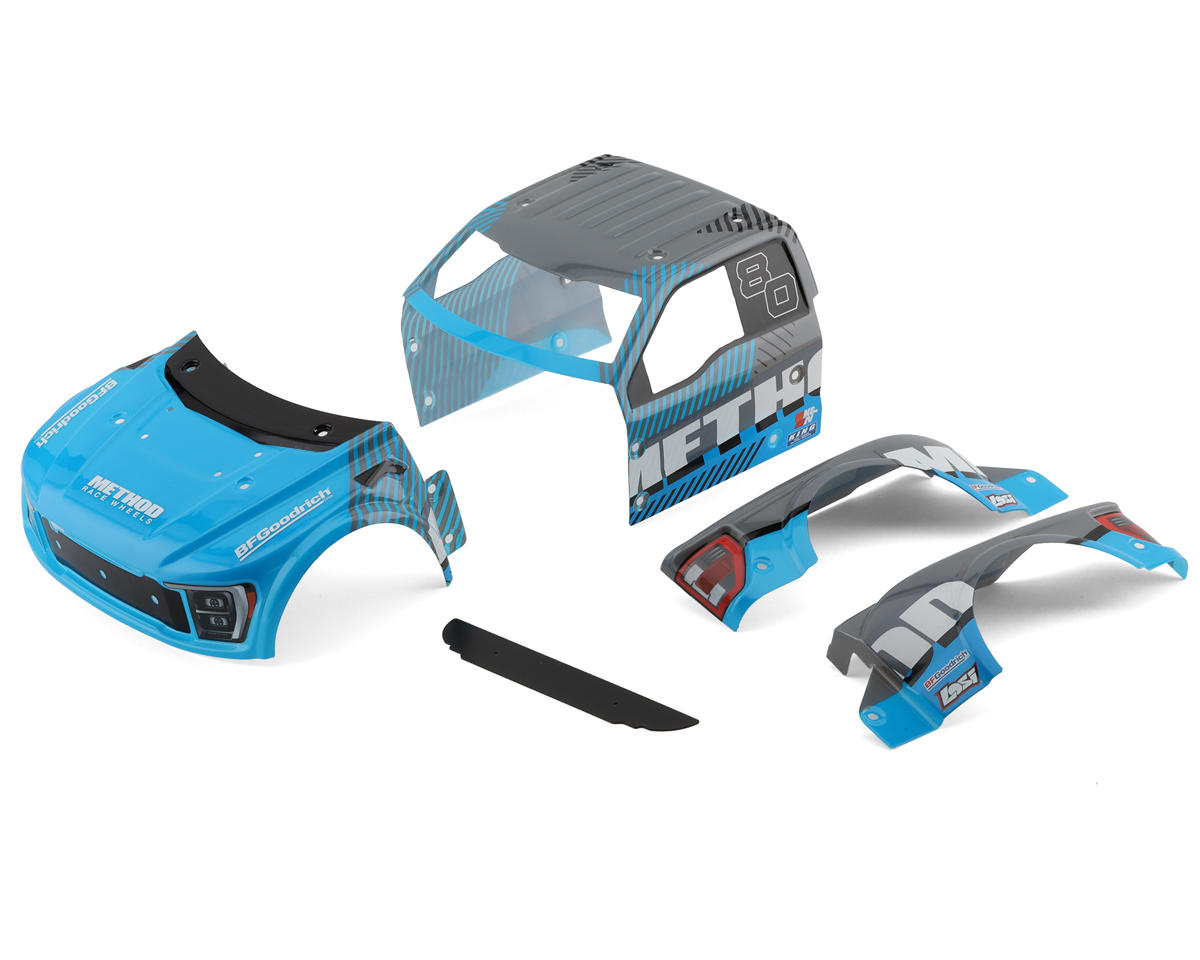 Losi Baja Rey 2.0 Ford Raptor Desert Truck Pre-Painted Body (Method/Blue)