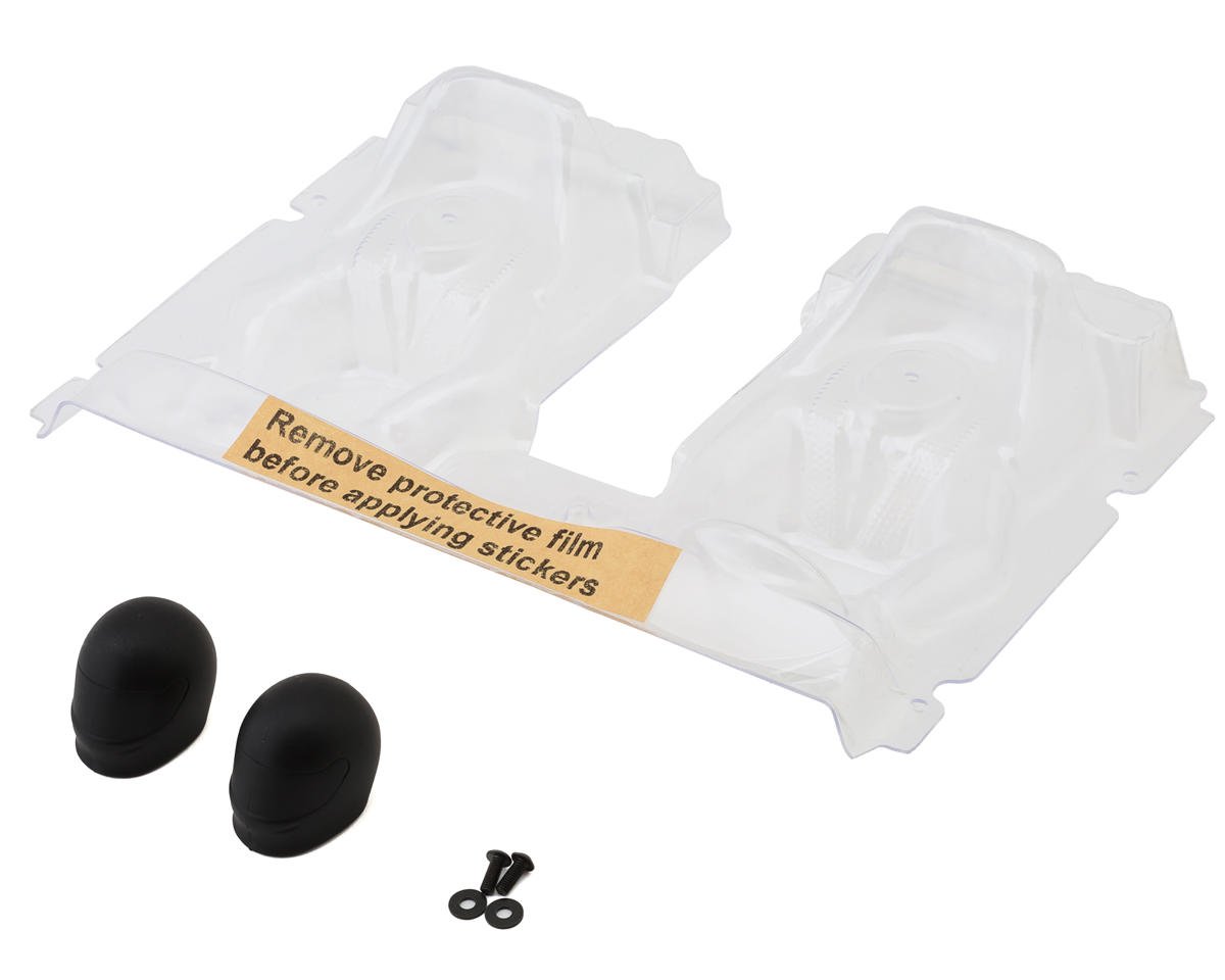 Losi Baja Rey 2.0 Lexan Interior Set w/Helmets (Clear)