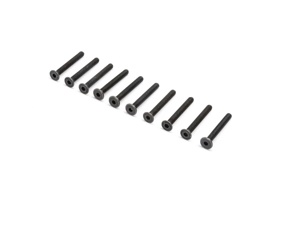 Losi Flat Head Screws M2.5 x 20mm (10)