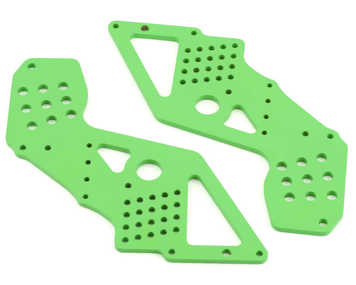 Losi LMT Mega King Sling Front Chassis Plate (Green) (2)
