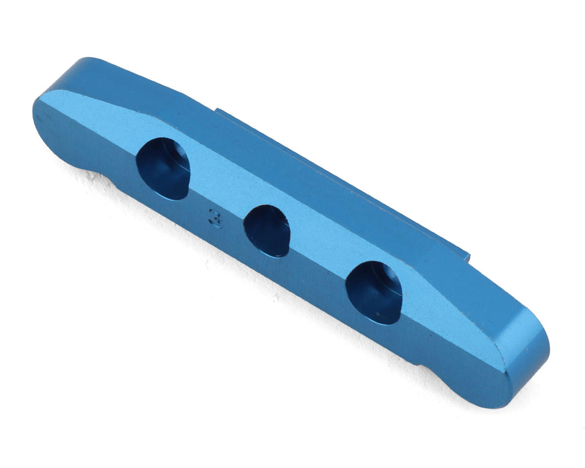 LRP S8 Rebel Aluminum Rear Suspension Arm Hinge Pin Brace (Rear) (D-Block)