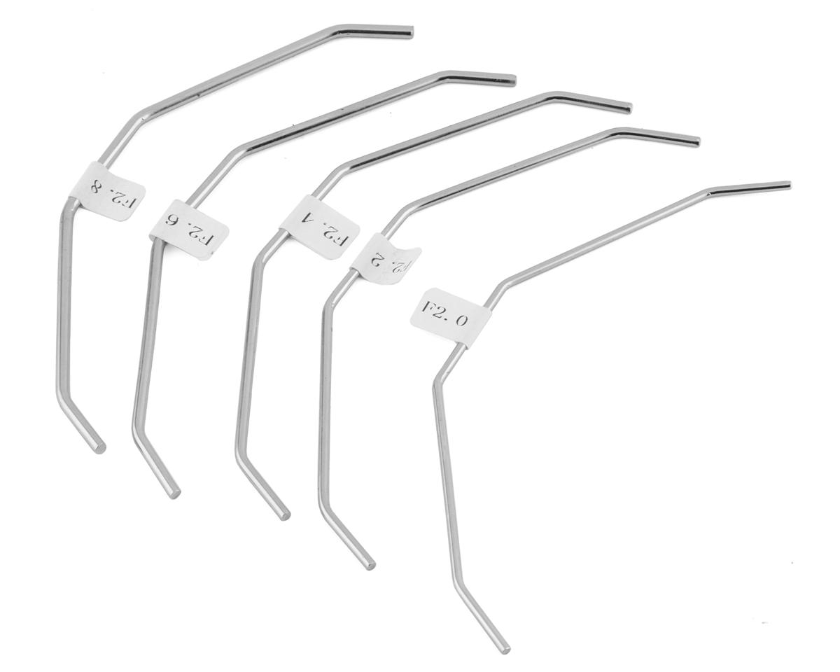 LRP S8 Rebel Front Sway Bar Set (2.0/2.2/2.4/2.6/2.8) (5)