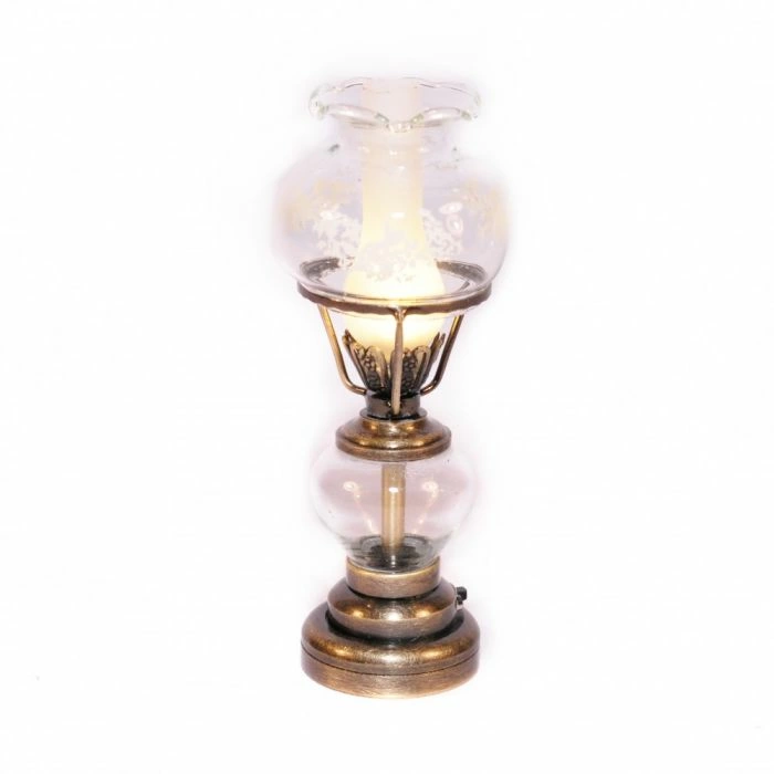 Ornate Oil Lamp