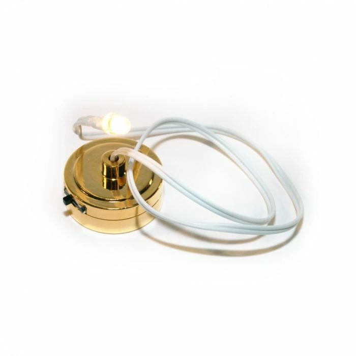 Warm White Bulb On A String - Battery Light