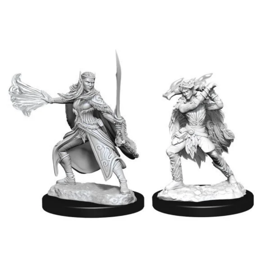 D&D: Nolzur's Marvelous Miniatures - Winter Eladrin and Spring Eladrin