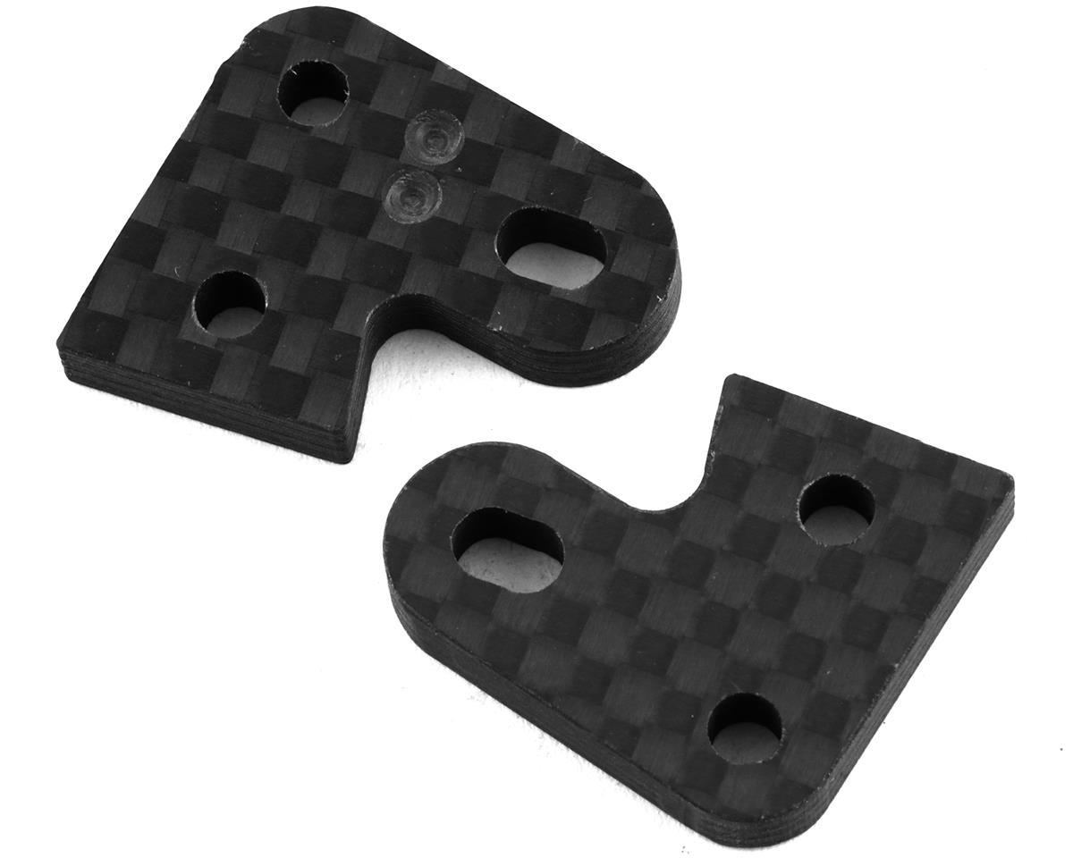 Mayako MX8 Carbon Fiber Steering Knuckle Plate 2 (2) (Short)