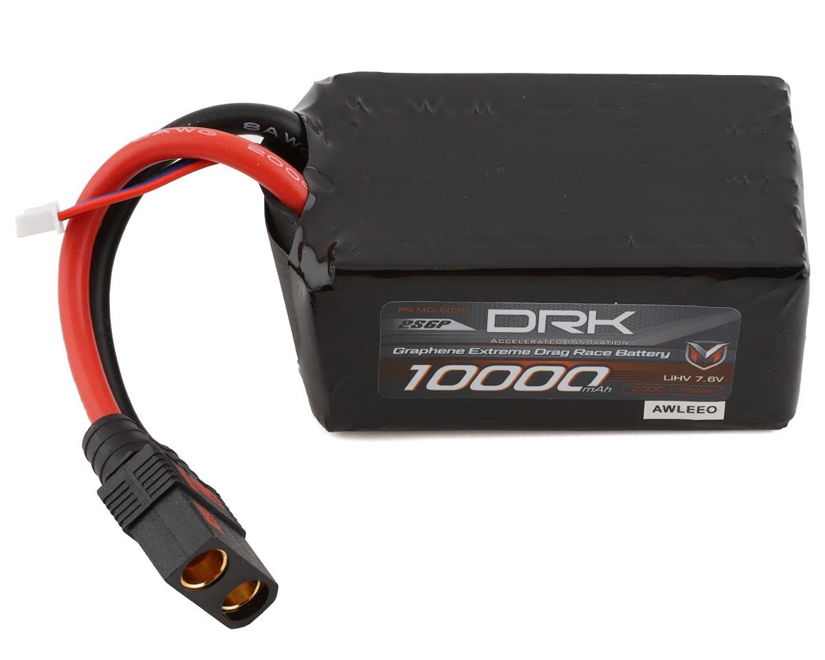 Maclan Extreme Drag Race Graphene 2S 200C LiPo Battery (7.6V/10000mAh) w/QS8 Connector
