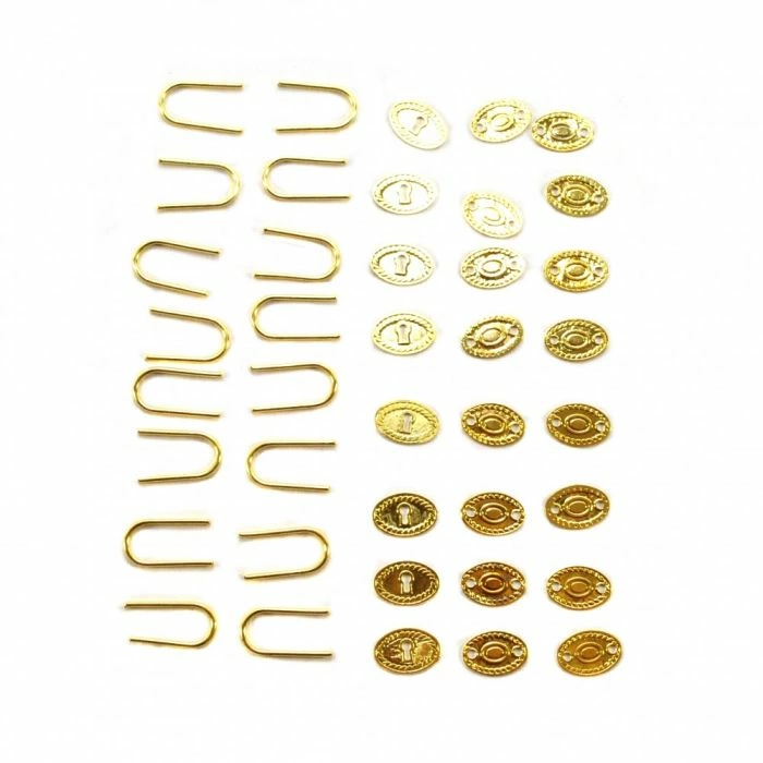 Biedermeier Pulls, Pack of 8 Pairs