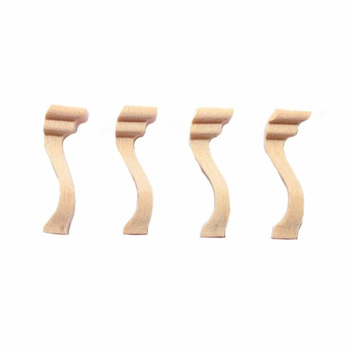 Chippendale Legs, Pack of 4