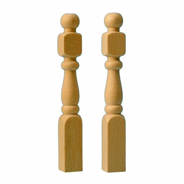 Barewood Bannister End Posts