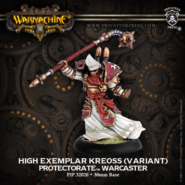 Warmachine: Protectorate - High Exemplar Kreoss (Variant), Warcaster (