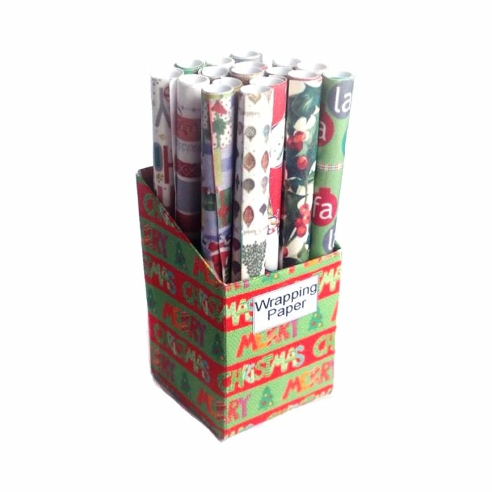 Christmas Wrapping Paper Box