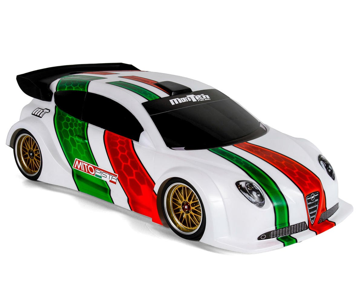 Mon-Tech Mito Pista 1/10 FWD Touring Car Body (Clear) (190mm)