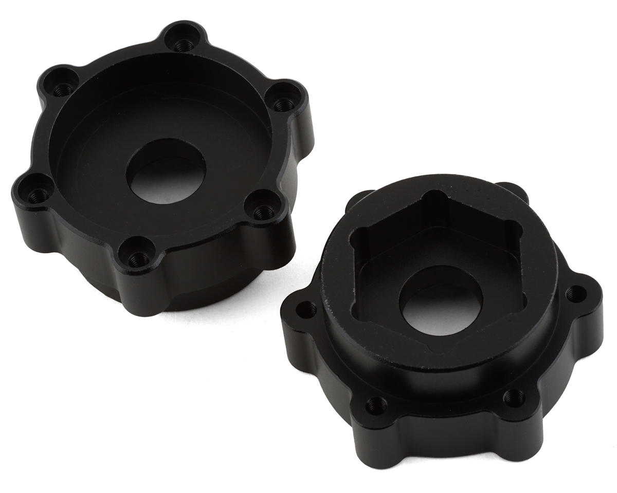 Method RC X-MAXX/XRT 6x40 24mm Hex Adaptor (Black) (2) (12.5mm Offset)