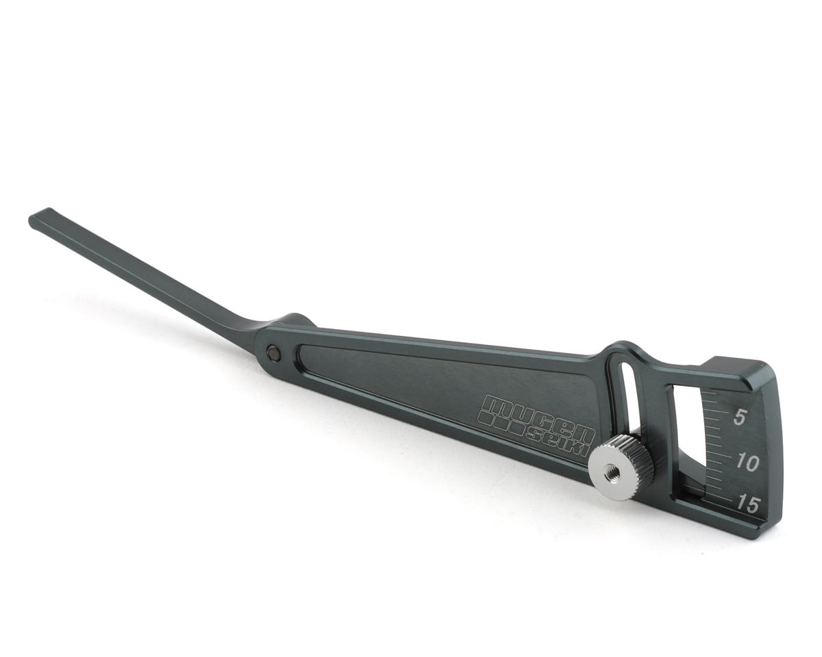 Mugen Seiki Aluminum On Road Ride Height Gauge (3-15mm)