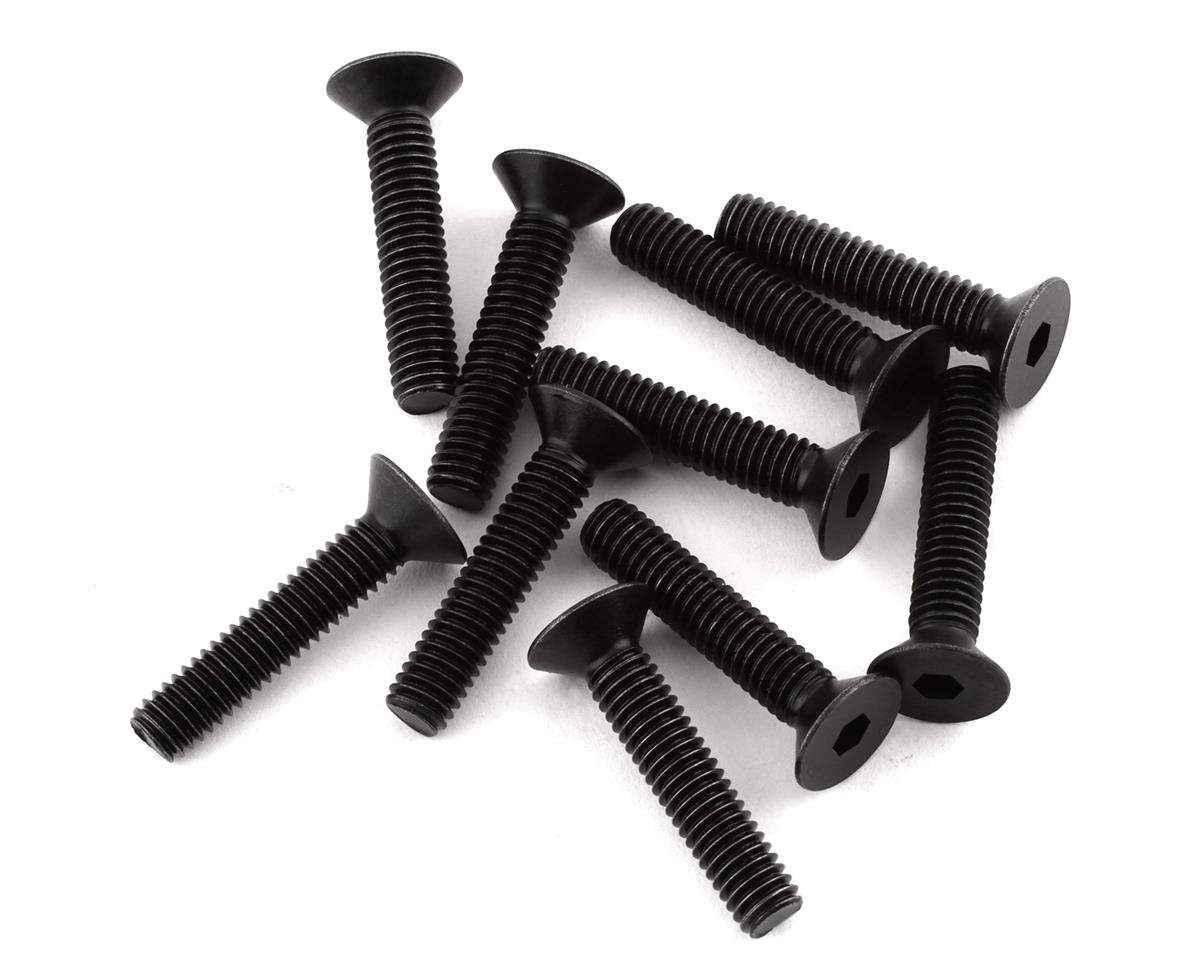 Mugen Seiki 4x20mm Flat Head Hex Screw (10)