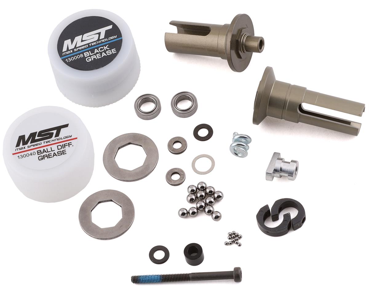 MST RMX 2.0 alum. spur gear ball diff. set