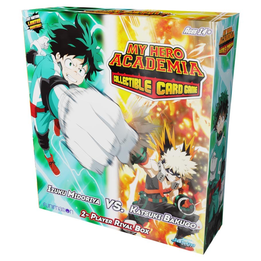 My Hero Academia CCG: Wave 01 - 2-Player Rival Box: Midoriya VS. Bakug