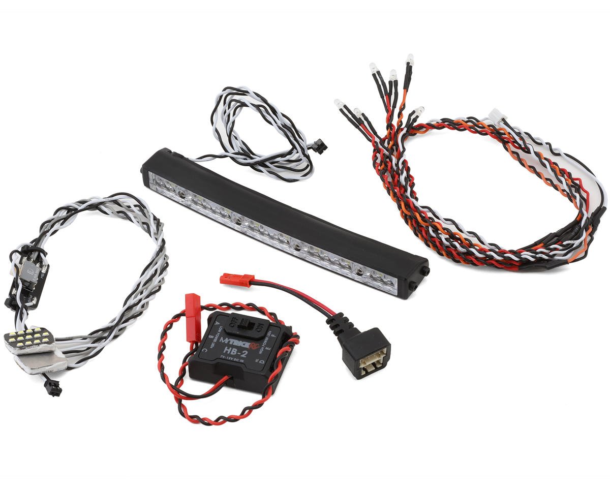 MyTrickRC Axial SCX10 II XJ Attack Light Kit w/HB-2 Controller