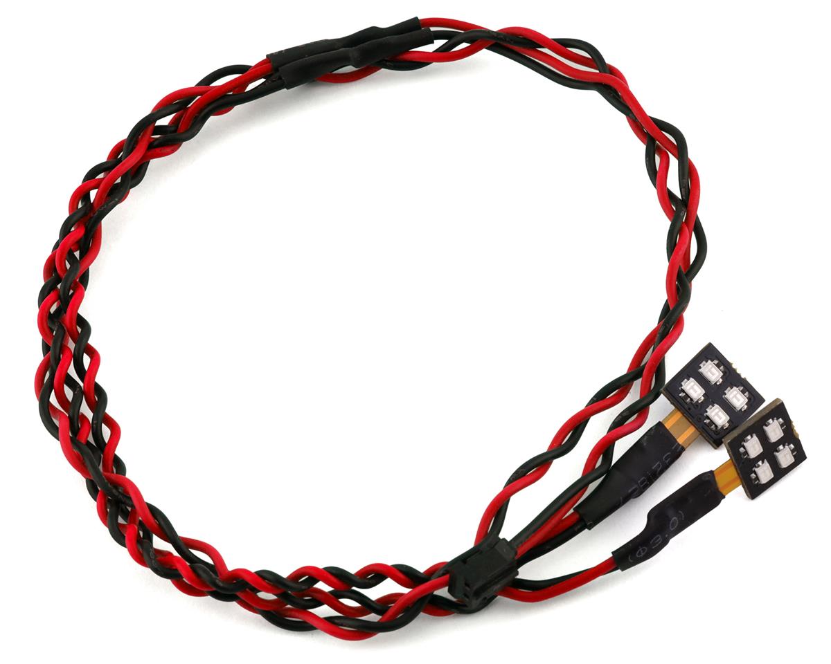 MyTrickRC Attack 9mm 4-LED Square Wafer (Red) (2)