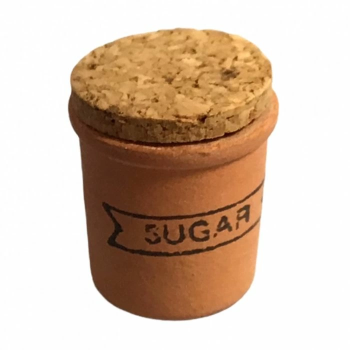 Terracotta Sugar Pot