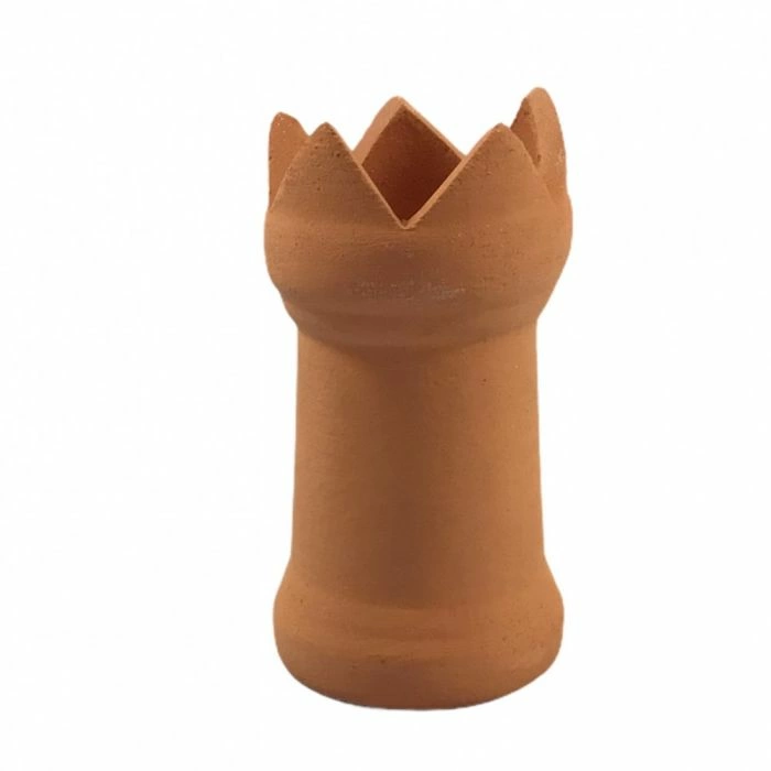 Castled Terracotta Chimney Pot