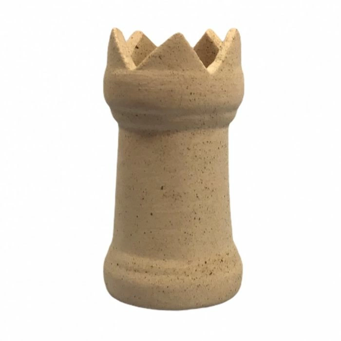 Castled Stone Chimney Pot