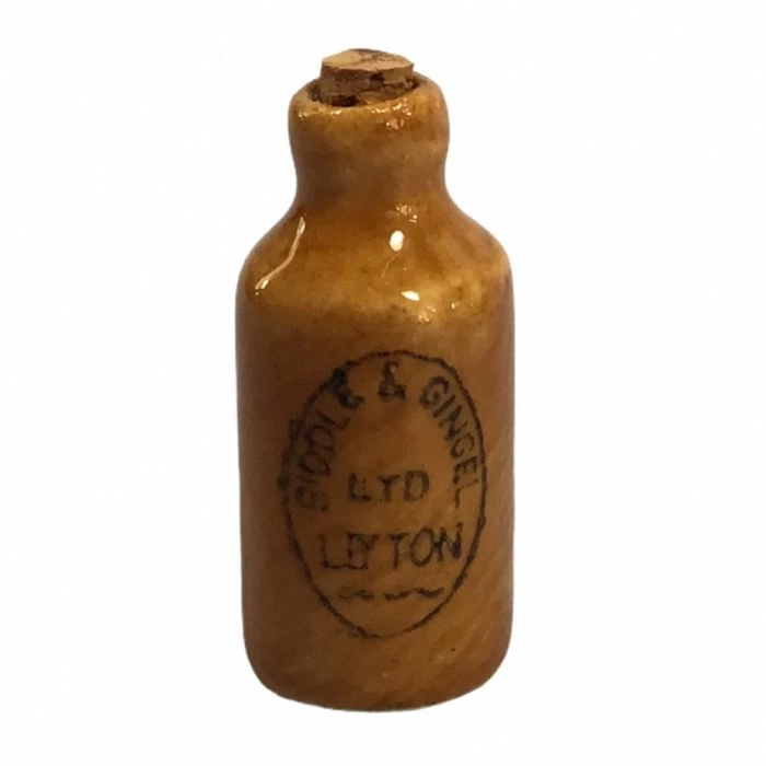 Dark Brown Stone Bottle