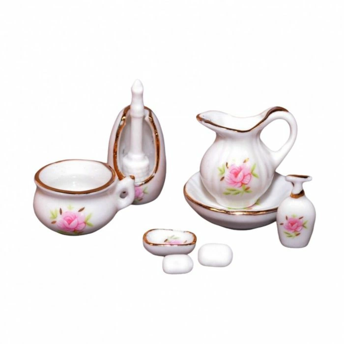 Bathroom and Toiletry Accessories, Pack of 7