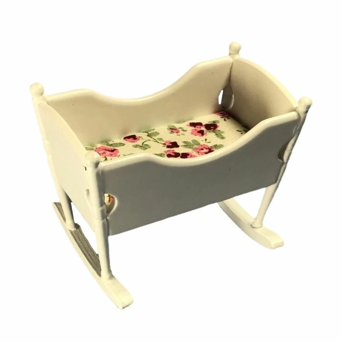 White Rocking Cradle