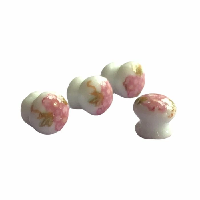 Large Rose Knobs, Pack of 4