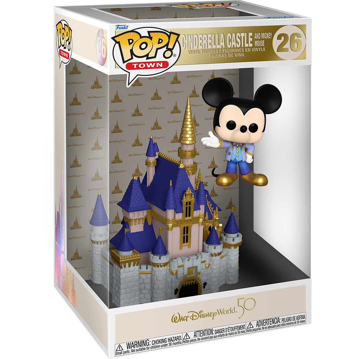 POP Figure Towns: Disney World 50th Anniversary #0026 - Mickey with Ca