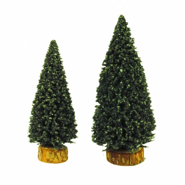 Evergreen Trees, 2 Pcs