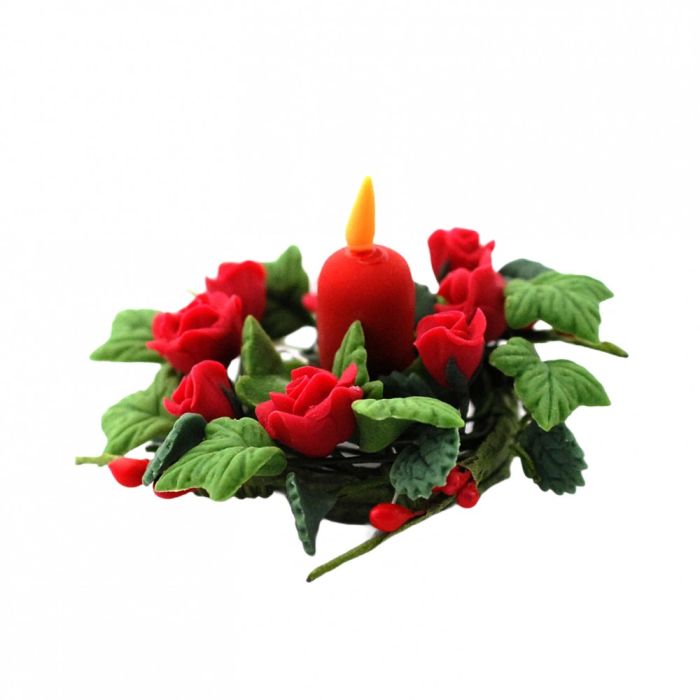 Red Seasonal Table Decoration