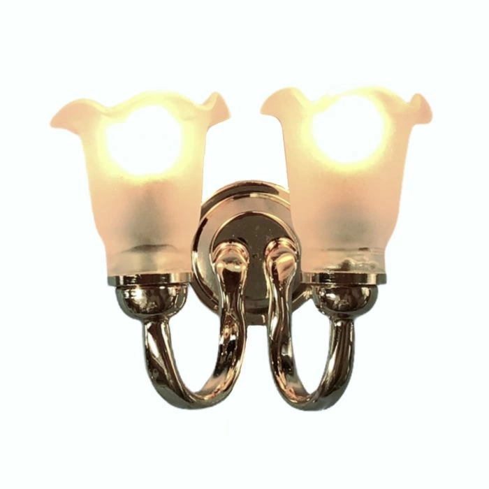 Double Tulip Wall Lamp