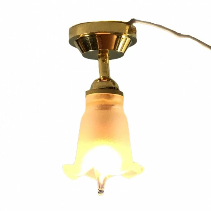Single Tulip Ceiling Lamp