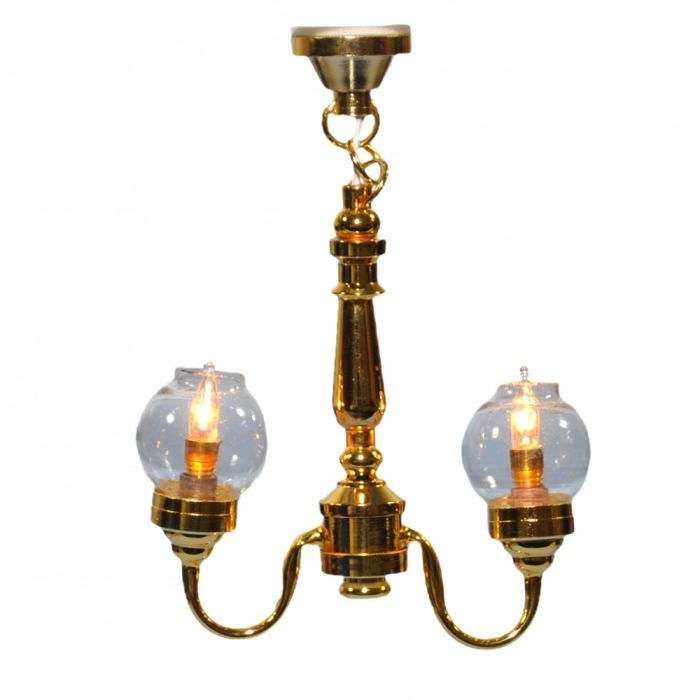 2 Arm Chandelier