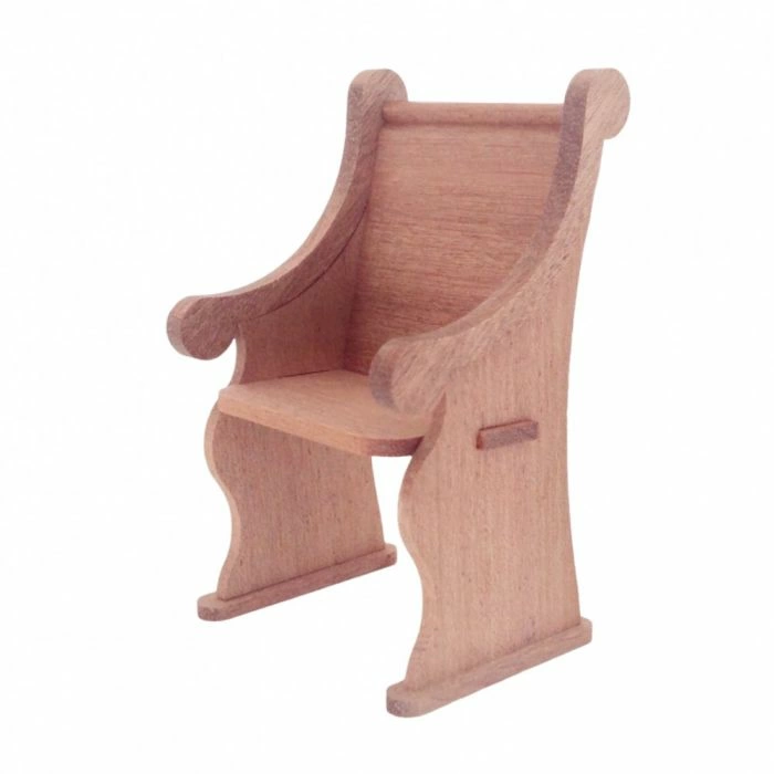 Mahogany Pew Chair Kit
