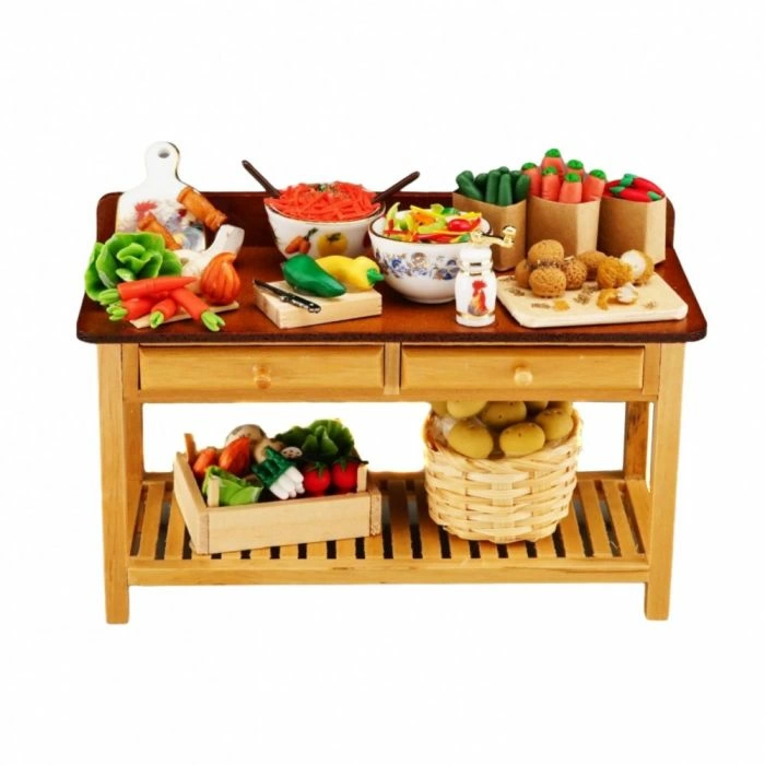 Vegetable Table with Accessories