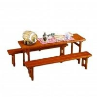 Discontinued - Table and Benches with Beer Display