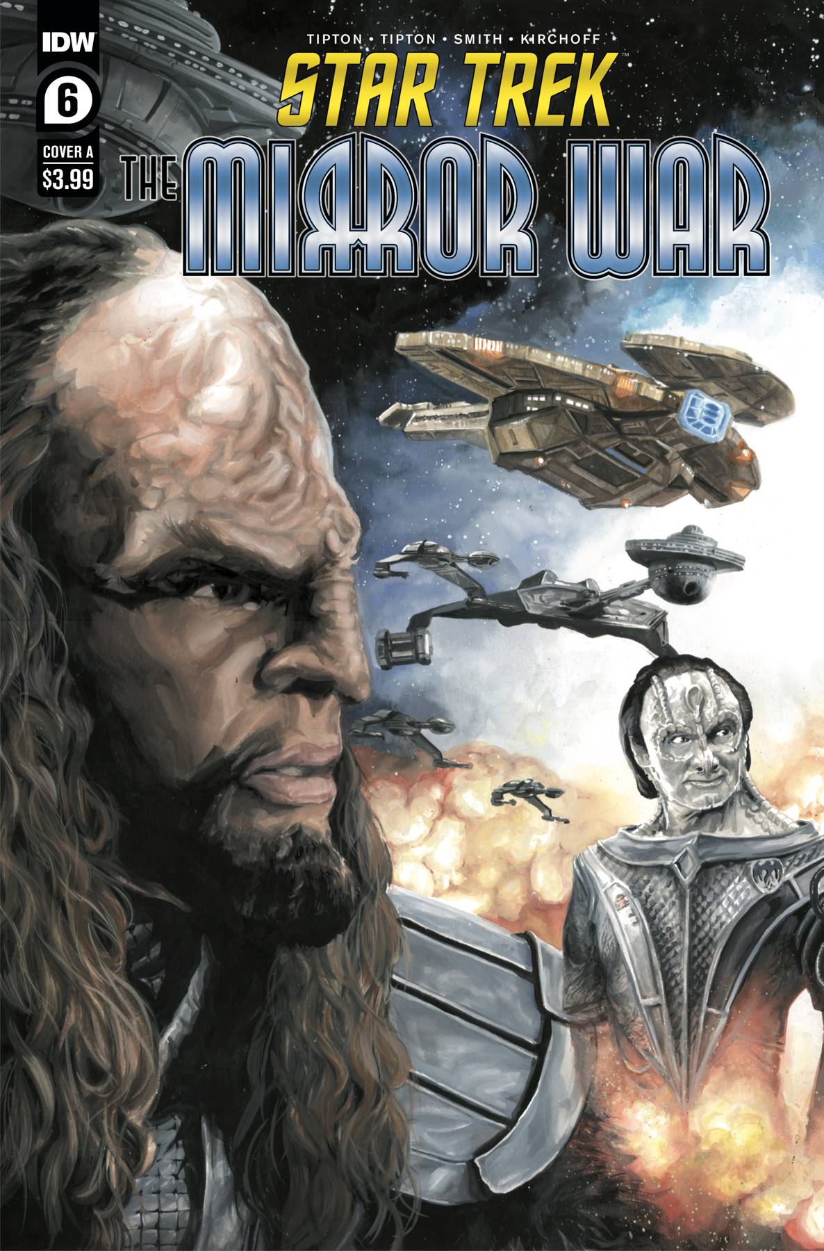 STAR TREK MIRROR WAR #6 (OF 8) CVR A WOODARD