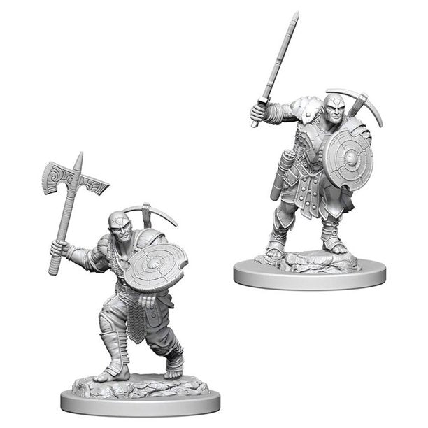 D&D: Nolzur's Marvelous Miniatures - Earth Genasi Male Fighter (73203)
