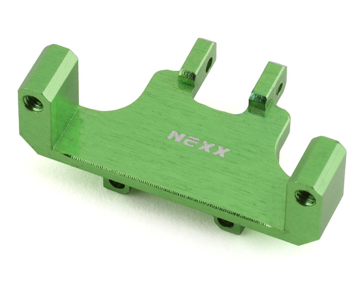NEXX Racing Axial SCX24 Aluminum Servo Mount (Green)