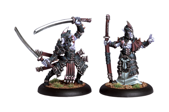 Hordes: Legion - Blighted Swordsmen Abbot & Champion, Unit Attachment