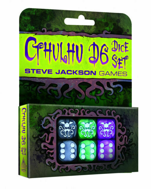 Steve Jackson Games: Cthulhu D6 - Dice Set