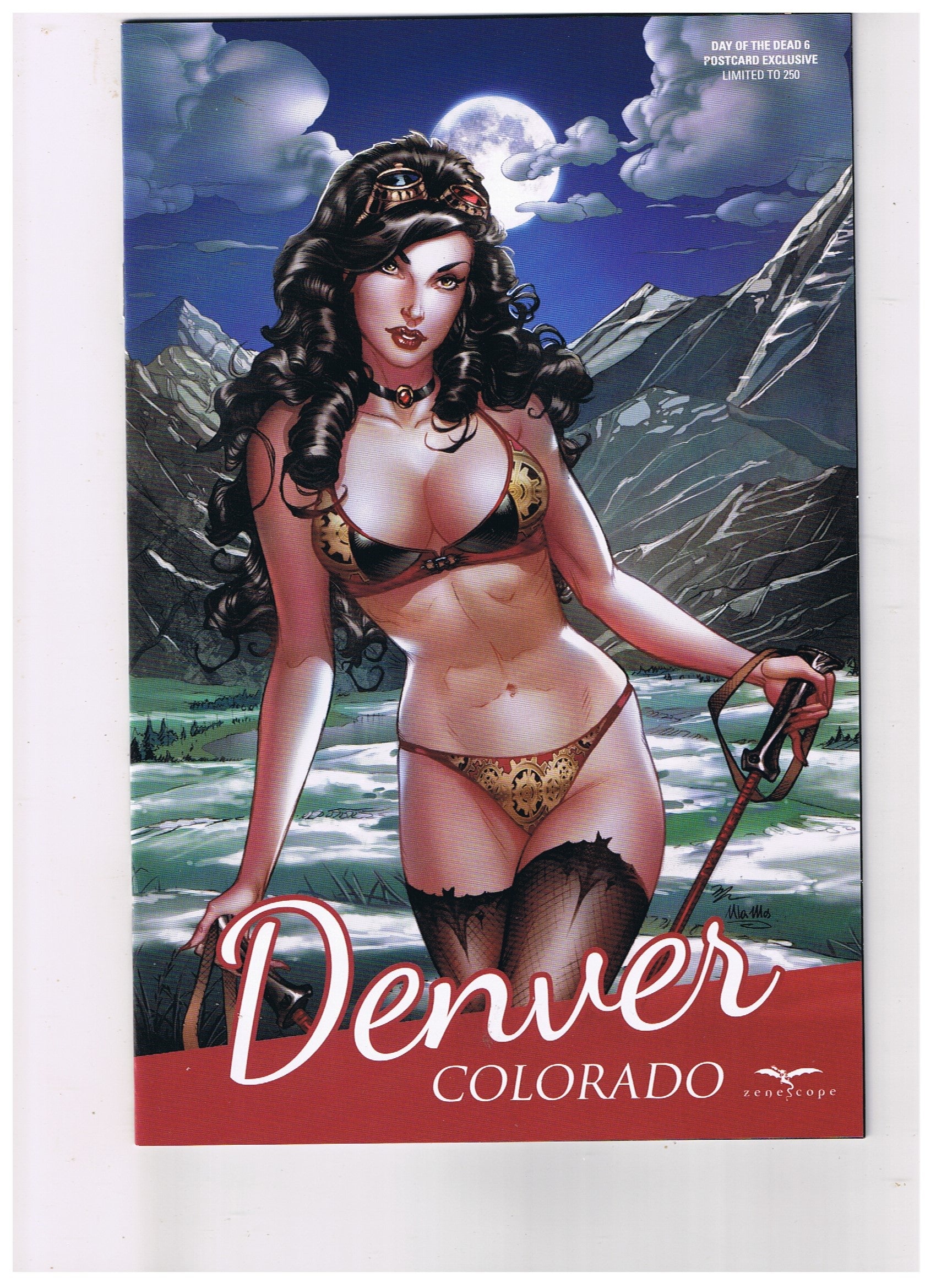 Grimm Fairy Tales Day of the Dead (2018) #6 (9.8) Denver Postcard Vari