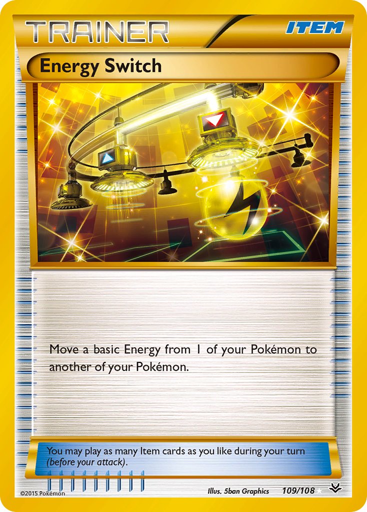Energy Switch - 109/108 (ROS) Secret Rare - Near Mint Holofoil