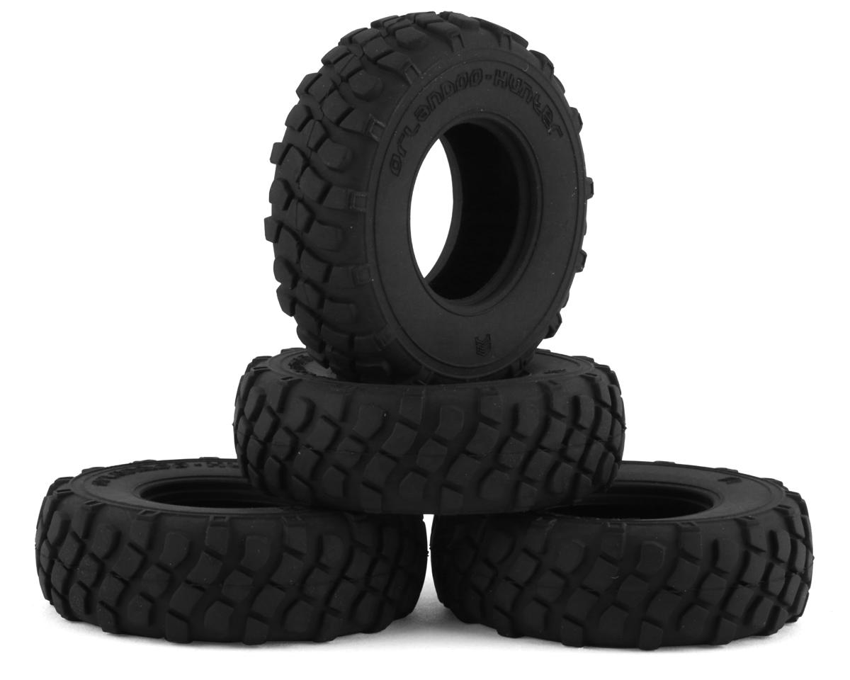 Orlandoo Hunter OH32M02 1/32 Micro Scale Military Truck Rubber Tires (4)