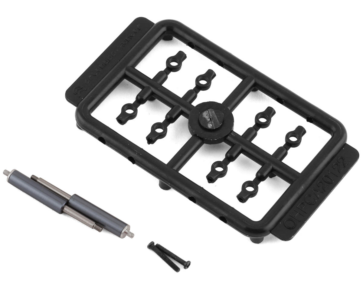 Orlandoo Hunter OH32X02 Alloy Front Internal Spring Shock Absorbers (Grey) (2) (19mm-29mm)